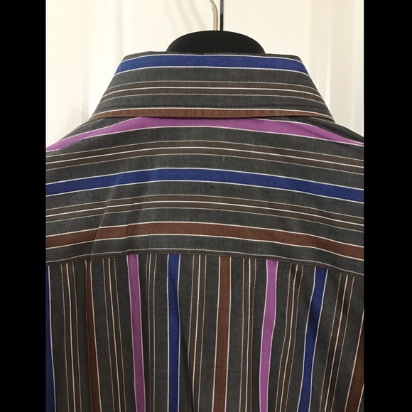 Robert Graham Shirt Mens Button Down Size L - Picture 8 of 8